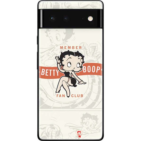 Betty Boop Member Fan Club Google Pixel 6 Skin